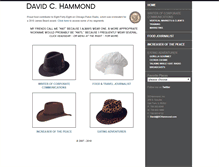Tablet Screenshot of dchammond.com